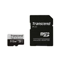 Transcend USD350V, 512 GB, MicroSDXC, Klasse 10, UHS-I,...
