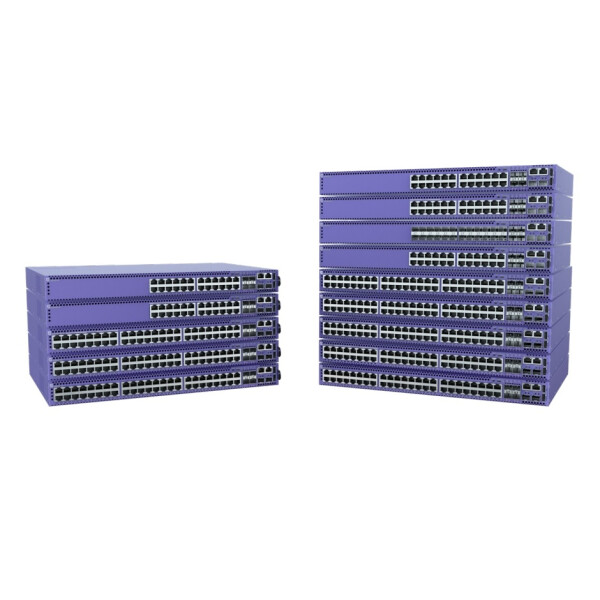 Extreme Networks 5420M-48W-4YE, Managed, L2/L3, Gigabit Ethernet (10/100/1000), Vollduplex, Power over Ethernet (PoE), Rack-Einbau