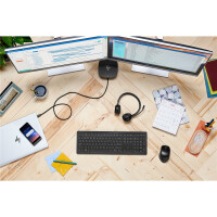 HP Wireless Premium-Maus, Beidhändig, Laser, RF...