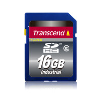 Transcend 16GB SDHC, 16 GB, SDHC, Klasse 10, MLC, 19...