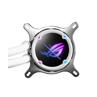 ASUS ROG STRIX LC II 240 ARGB, All-in-One-Flüssigkeitskühler, 12 cm, 137,5 m³/h, Weiß