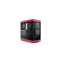 HYTE Y40, Midi Tower, PC, Schwarz, Rot, ATX, ITX, micro...