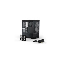 HYTE Y40, Midi Tower, PC, Schwarz, ATX, ITX, micro ATX, 18,3 cm, 42,2 cm