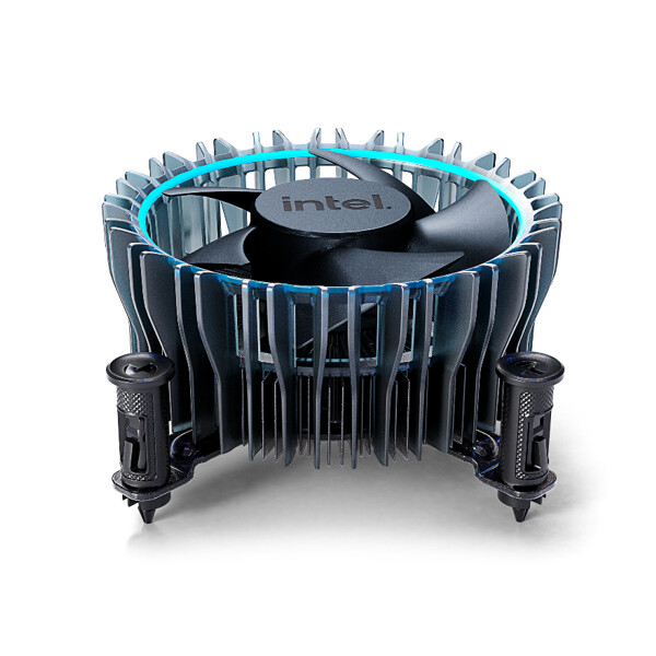 Intel Laminar RM1, Luftkühlung, 600 RPM, 3150 RPM, 29 dB, Schwarz, Blau