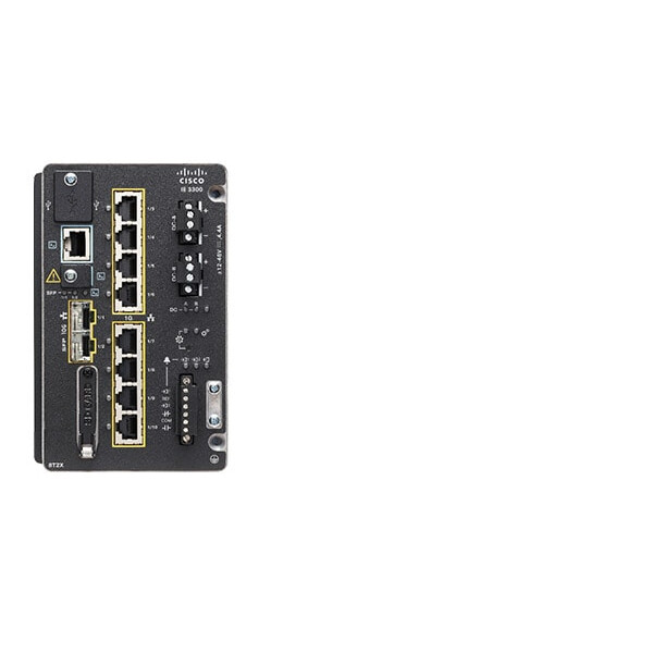 Cisco Catalyst IE-3300-8T2X-E, Managed, L3, Gigabit Ethernet (10/100/1000), Vollduplex