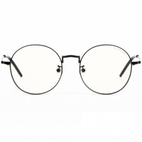 Gunnar Optiks Ellipse, Unisex, Oval, Schwarz, Edelstahl,...
