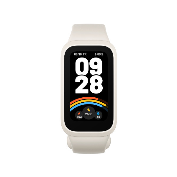 Xiaomi Smart Band 9 Active, Aktivitäts-Trackerarmband, 3,73 cm (1.47"), TFT, 300 mAh, Beige, Weiß