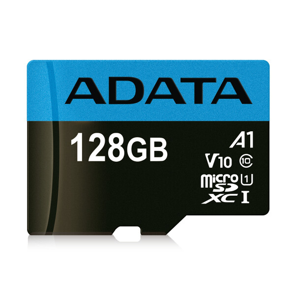 ADATA Premier, 128 GB, MicroSDXC, Klasse 10, UHS-I, 85 MB/s, 25 MB/s
