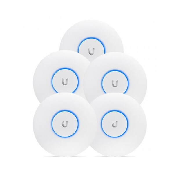 Ubiquiti UAP-AC-PRO-5, 1300 Mbit/s, 1300 Mbit/s, 10,100,1000 Mbit/s, 122 m, AES, TKIP, WEP, WPA, WPA-PSK, WPA2, 48 V
