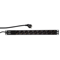 LogiLink PDU9C03, 9 AC-Ausgänge, Typ F, 230 V, 50 -...