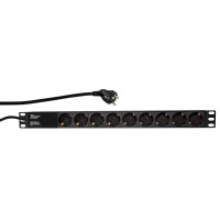 LogiLink PDU9C03, 9 AC-Ausgänge, Typ F, 230 V, 50 - 60 Hz, 16 A, 3500 W
