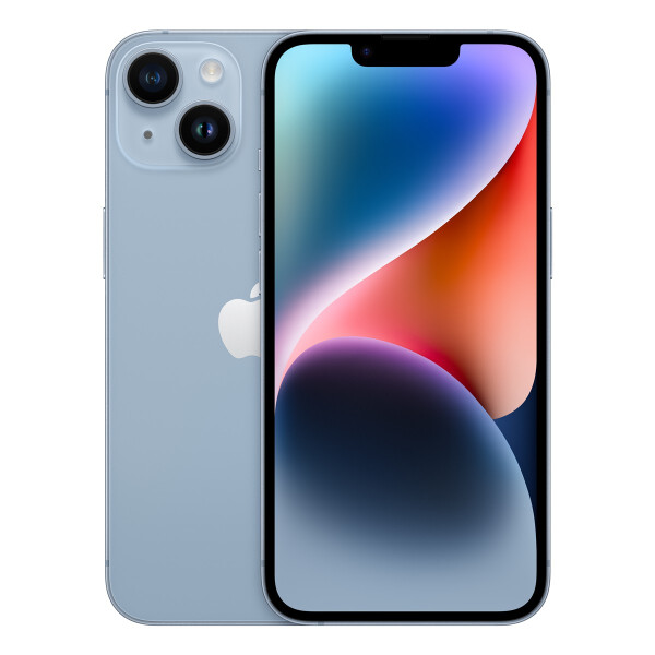 Apple iPhone 14, 15,5 cm (6.1"), 2532 x 1170 Pixel, 128 GB, 12 MP, iOS 17, Blau