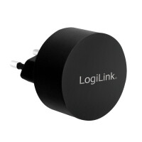 LogiLink USB Steckdosenadapter, 2x USB-Port für Fast...
