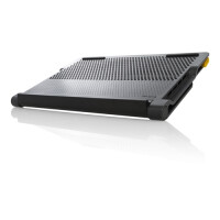 Targus Chill Mat + With 4-Port 2.0 Hub, Schwarz, Kunststoff, 25 mm, 355 mm, 260 mm, 900 g