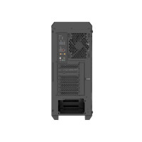 natec GENESIS Irid 505F, Midi Tower, PC, Schwarz, ATX, micro ATX, Mini-ITX, Stahl, Gehärtetes Glas, Gaming