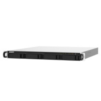 QNAP TS-432PXU-RP, NAS, Rack (1U), Annapurna Labs, Alpine AL-324, 32 TB, Schwarz