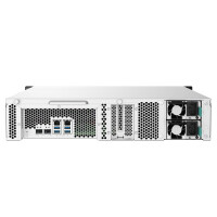 QNAP TS-832PXU-RP, NAS, Rack (2U), Annapurna Labs, AL324, 64 TB, Schwarz