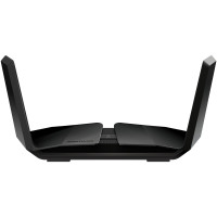 Netgear Nighthawk AX12, Wi-Fi 6 (802.11ax), Dual-Band (2,4 GHz/5 GHz), Ethernet/LAN, Schwarz, Tabletop-Router