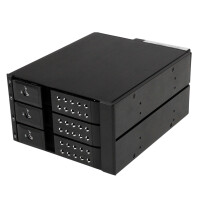 StarTech.com 3-fach 3,5" trägerloser SATA...