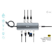 i-tec USB-C Metal Nano Docking Station 4K HDMI LAN with...
