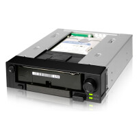 Icy Dock DuoSwap, Schwarz, 6 Gbit/s, 42 mm, 178,2 mm,...
