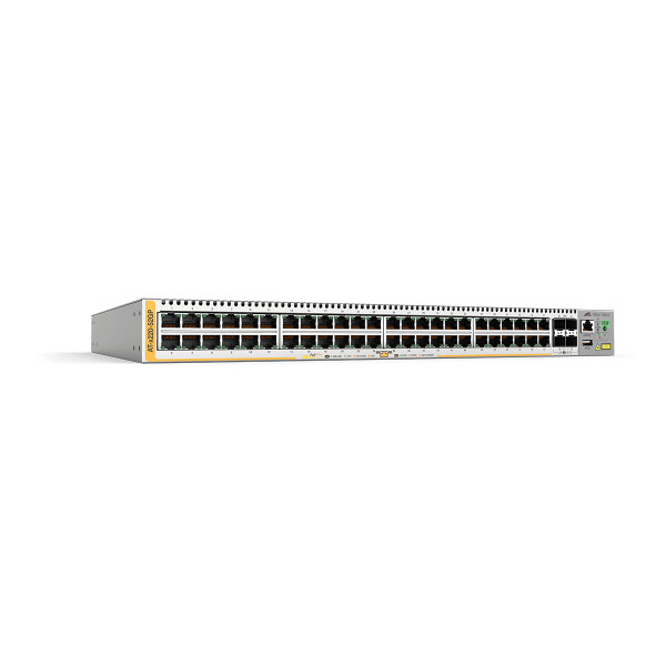 Allied Telesis AT-x220-52GP-50, Managed, L3, Gigabit Ethernet (10/100/1000), Power over Ethernet (PoE), Rack-Einbau, 1U