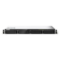 QNAP TS-435XeU, NAS, Rack (1U), Marvell, CN9131, 8 TB, Schwarz, Grau