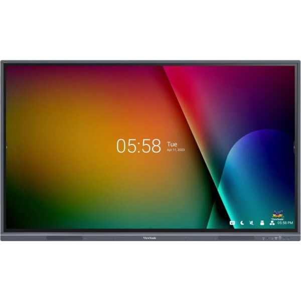 ViewSonic IFP6533-G, 165,1 cm (65"), 1209,6 x 680,4 mm, 350 cd/m², 1,07 Milliarden Farben, 3840 x 2160 Pixel, 4K Ultra HD
