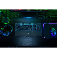 Razer Ornata V3 X, Kabelgebunden, USB, Membran Key Switch, QWERTZ, RGB-LED, Schwarz