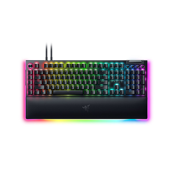 Razer BlackWidow V4 Pro, Kabelgebunden, USB, Mechanischer Switch, QWERTZ, RGB-LED, Schwarz
