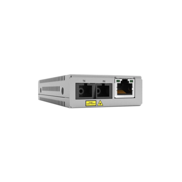Allied Telesis AT-MMC200LX/SC-960, 100 Mbit/s, SC, Grau