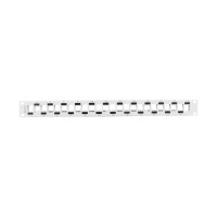 Lanberg PPKS-1224-S, RJ-45, RJ-11, RJ-12, Grau, Metall,...