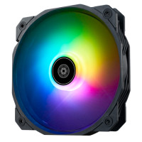 SilverStone Shark Force 160 ARGB, Ventilator, 1600 RPM, Schwarz, Weiß