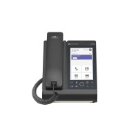 AudioCodes C470HD, IP-Telefon, Schwarz, Kabelgebundenes Mobilteil, Tisch/Bank, Android, TFT