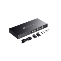 TP-LINK Omada SG2428LP, Managed, L2/L2+, Gigabit Ethernet (10/100/1000), Power over Ethernet (PoE), Rack-Einbau