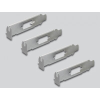 Delock 90410, PCIe, RS-232, Niedriges Profil, PCIe 1.1, RS-232, Grün