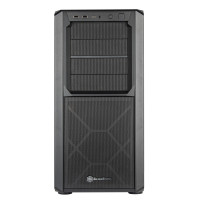 SilverStone SETA D1, Midi Tower, PC, Schwarz, ATX, EATX, micro ATX, Mini-ITX, SSI CEB, Kunststoff, Stahl, 18,2 cm