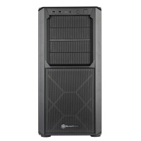 SilverStone SETA D1, Midi Tower, PC, Schwarz, ATX, EATX, micro ATX, Mini-ITX, SSI CEB, Kunststoff, Stahl, 18,2 cm