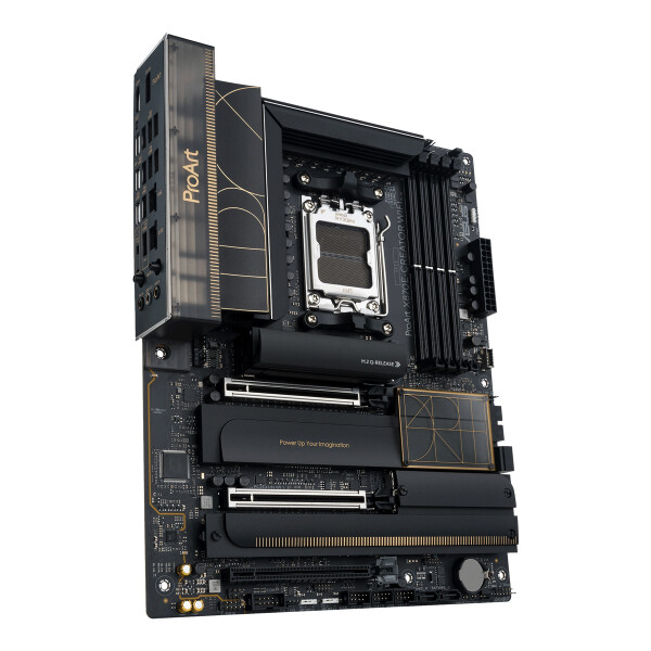 ASUS ProArt X870E-CREATOR WIFI, AMD, Sockel AM5, Sockel AM5, DDR5-SDRAM, 192 GB, DIMM
