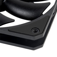 SilverStone Air Slimmer 120, Luftkühlung, 12 cm, 1800 RPM, 63,67 cfm, Schwarz