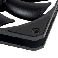 SilverStone Air Slimmer 120, Luftkühlung, 12 cm, 1800 RPM, 63,67 cfm, Schwarz
