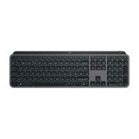 Logitech 920-010931, Kabellos, RF Wireless + Bluetooth, Scherenschalter, QWERTY, LED, Graphit