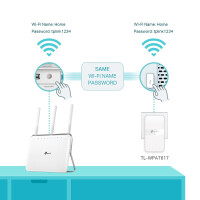 TP-LINK AC1200 AV1000 Gigabit WLAN Powerline Adapter Kit mit Steckdose, 1200 Mbit/s, IEEE 802.11a, IEEE 802.11ac, IEEE 802.11b, IEEE 802.11g, IEEE 802.11n, IEEE 802.3, IEEE 802.3ab,..., Type E/F, Gigabit Ethernet, 10,100,1000 Mbit/s, Wi-Fi 5 (802.11ac)