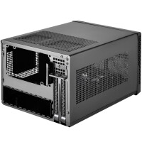 SilverStone SG13, Mini Tower, PC, Schwarz, Mini-DTX, Mini-ITX, Aluminium, Kunststoff, Stahl, 2.5,3.5"