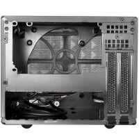 SilverStone SG13, Mini Tower, PC, Schwarz, Mini-DTX, Mini-ITX, Aluminium, Kunststoff, Stahl, 2.5,3.5"
