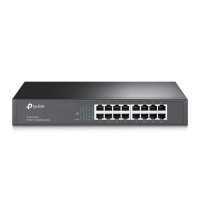TP-LINK 16-Port-10/100Mbit/s-Switch, Unmanaged, Fast...