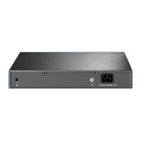 TP-LINK 16-Port-10/100Mbit/s-Switch, Unmanaged, Fast Ethernet (10/100), Rack-Einbau, 1U
