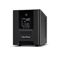 CyberPower Systems CyberPower PR2200ELCDSXL Line-Interactive USV 2200VA/1980W Tower, Reine Sinuswelle, AVR, LCD, Ausgang (8) IEC, RS232, USB (HID), EPO, Expansion Port für opt. Netzwerkkomunikation, Anschluss f. opt. Batterieerweiterung, Line-Interaktiv,