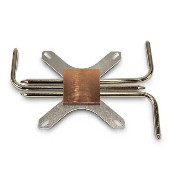 Inter-Tech IP-3, Kühlkörper/Radiator, Kupfer, Silber