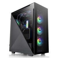 Thermaltake Divider 500 TG ARGB, Midi Tower, PC, Schwarz,...